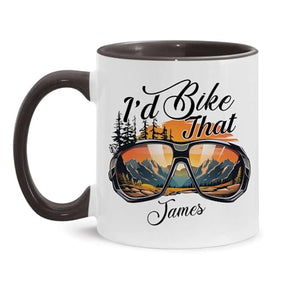 Customized Name I d Bike That Personalized | Customised Coffee Mug | 11 OZ