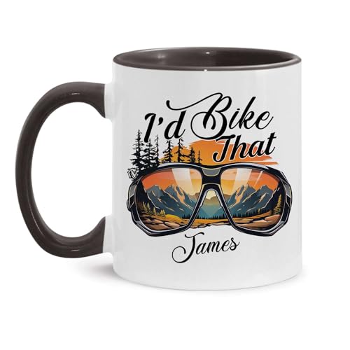 Customized Name I d Bike That Personalized | Customised Coffee Mug | 11 OZ