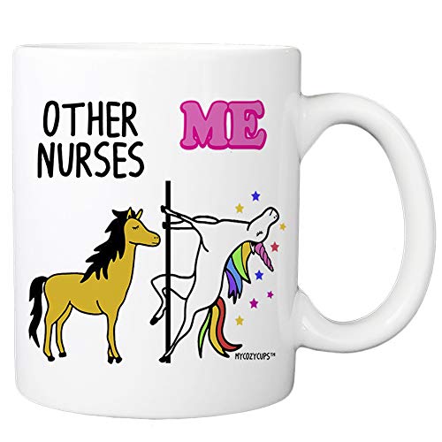 Other Nurses Me Unicorn Registered Nurse | Ceramic Coffee Mug | 11 OZ
