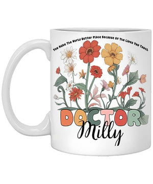 Doctor Personalized Milly Gifts for Doctors | Customised Coffee Mug | 11 OZ