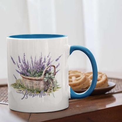Design Customized Lavender Custom Travel | Customised Coffee Mug | 11 OZ