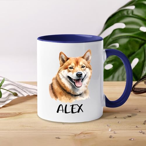 Personalized Shiba Inu Unique Dog | Customised Coffee Mug | 11 OZ