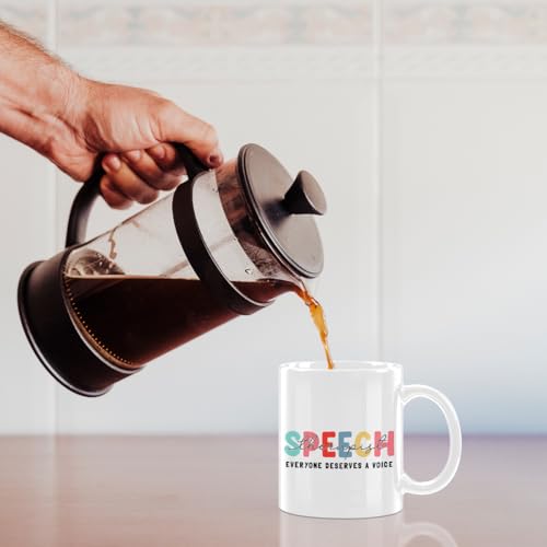 Speech Therapy Gifts Inspirational Therapist | Ceramic Coffee Mug | 11 OZ