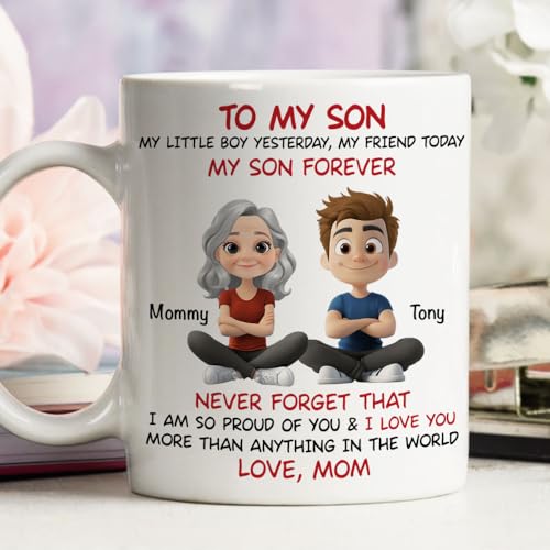 Wrappiness Personalized To My Son | Customised Coffee Mug | 11 OZ