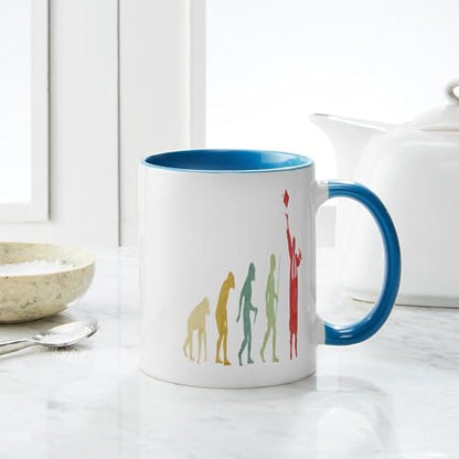 Graduation Male Evolution | Ceramic Coffee Mug | 11 OZ