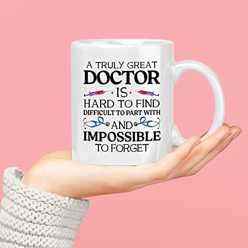 Personalized Custom A Truly Great Doctor Is | Customised Coffee Mug | 11 OZ