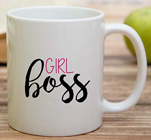 Funny Girl Boss Entrepreneur Career Sarcasm | Ceramic Coffee Mug | 11 OZ