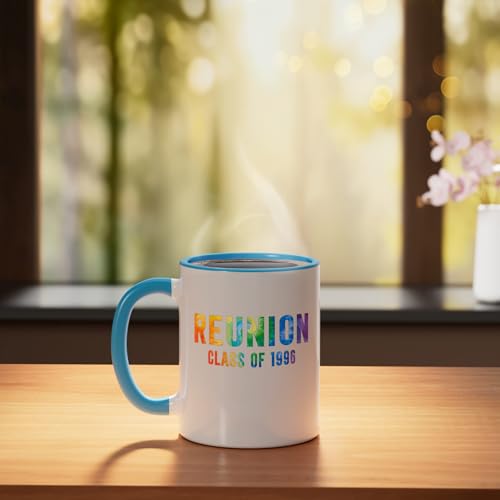 Tie Dye Class of 1996 Reunion 30th High School | Ceramic Coffee Mug | 11 OZ