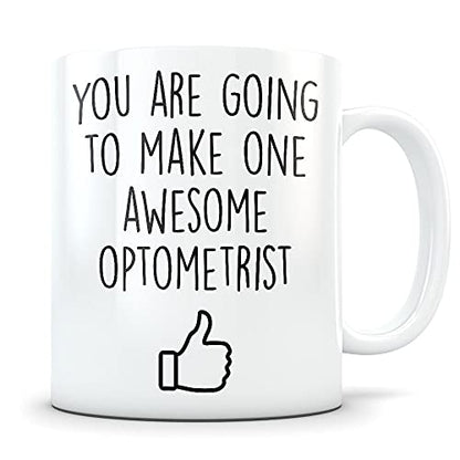 Optometrist graduation gift for men and women | Ceramic Coffee Mug | 11 OZ