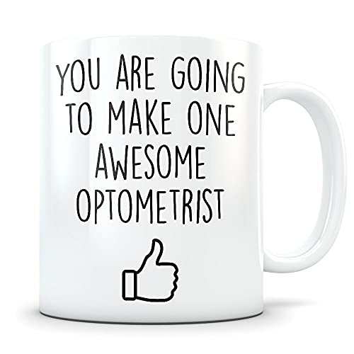 Optometrist graduation gift for men and women | Ceramic Coffee Mug | 11 OZ