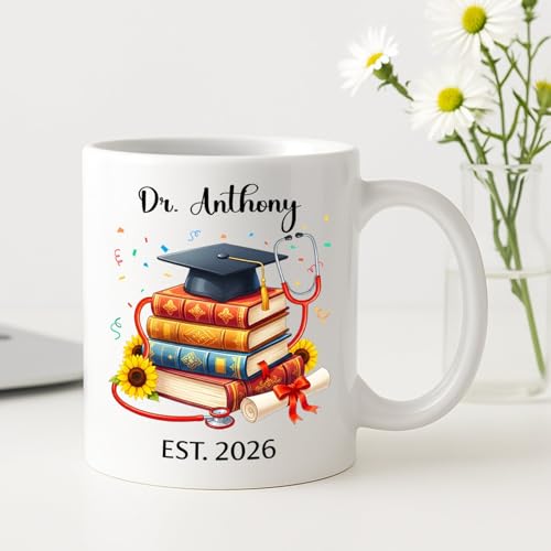 Personalized Doctorate Graduation Best | Customised Coffee Mug | 11 OZ