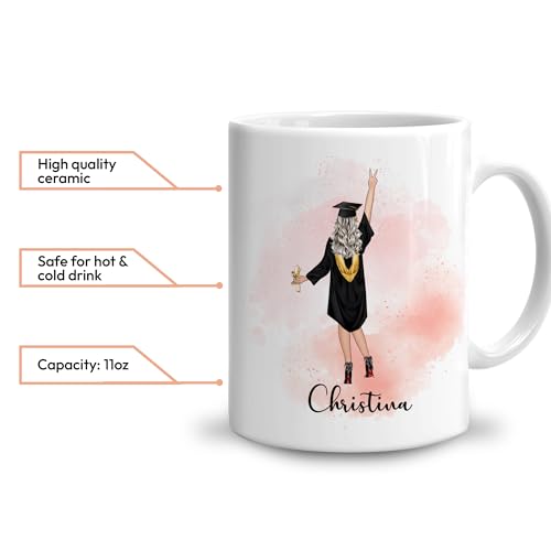 Personalized Graduation Customized Gift For | Customised Coffee Mug | 11 OZ