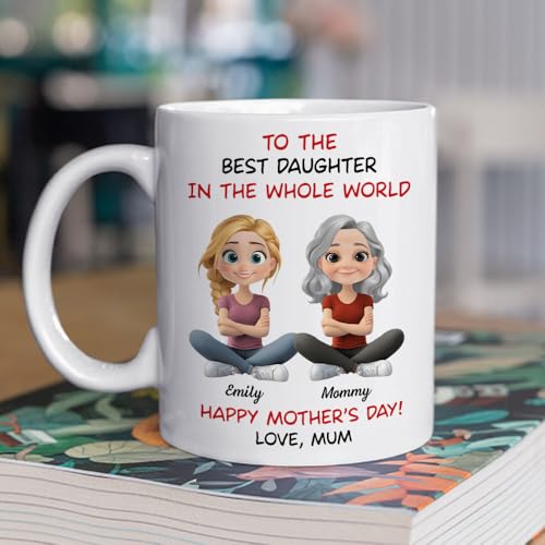 Wrappiness To My Daughter Personalized | Customised Coffee Mug | 11 OZ