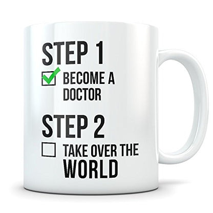 Doctorate Graduation Gifts Future Doctor | Ceramic Coffee Mug | 11 OZ