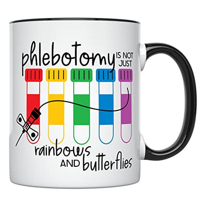 Phlebotomy Phlebotomist for Women Certified | Ceramic Coffee Mug | 11 OZ