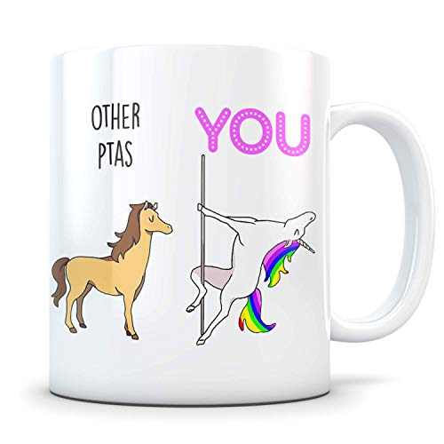 Funny PTA Gift Best Physical Therapist | Ceramic Coffee Mug | 11 OZ