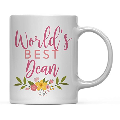 Teacher Gag Gift Floral Flowers Design Funny | Ceramic Coffee Mug | 11 OZ