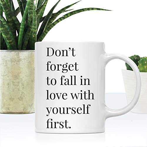 Motivational Inspirational Quote Gift Don t | Ceramic Coffee Mug | 11 OZ