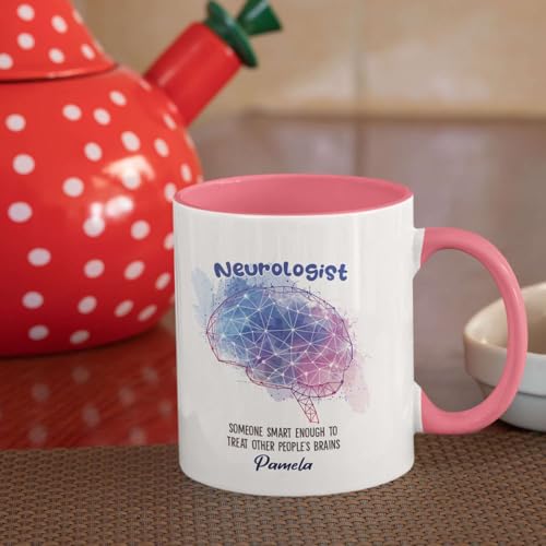Personalized Neurologist Themed Brain | Customised Coffee Mug | 11 OZ