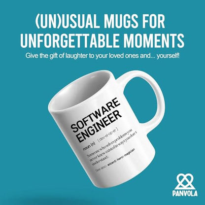 Software Engineer Definition Engineering Gifts | Ceramic Coffee Mug | 11 OZ