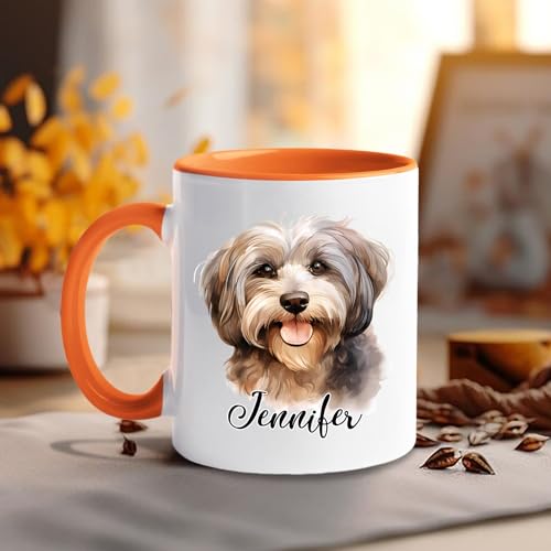 Personalized Havanese Dogs Accent Cute Dog | Customised Coffee Mug | 11 OZ