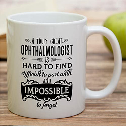 Funny Best Great Ophthalmologist Eye Doctor | Ceramic Coffee Mug | 11 OZ