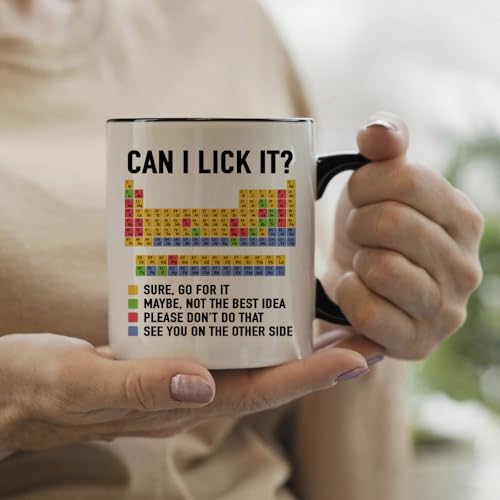 Funny Chemistry Teacher Gift Periodic Table | Ceramic Coffee Mug | 11 OZ