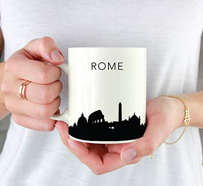 Tourist Travel Souvenir Gift Rome Italy | Ceramic Coffee Mug | 11 OZ