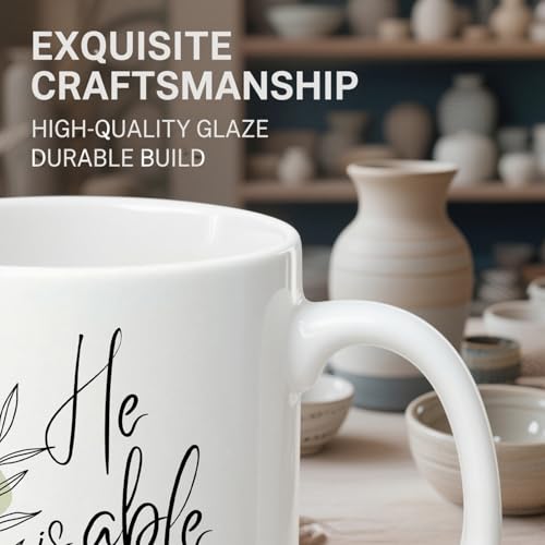 Christian Gifts for Women Inspiration Funny | Ceramic Coffee Mug | 11 OZ