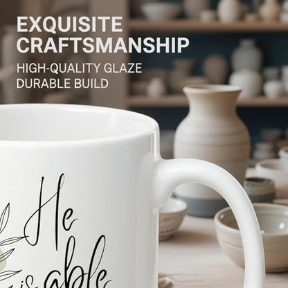 Christian Gifts for Women Inspiration Funny | Ceramic Coffee Mug | 11 OZ