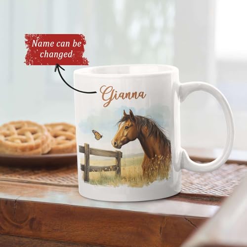 Unique Animal Themed Accent Custom Name | Customised Coffee Mug | 11 OZ