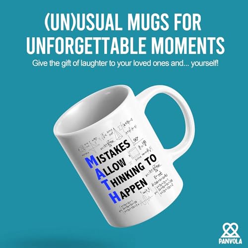 Mistakes Allow Thinking to Happen Math Teacher | Ceramic Coffee Mug | 11 OZ