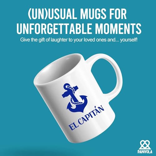 El Capitan Boat Ship Captain Gifts Sailor | Ceramic Coffee Mug | 11 OZ