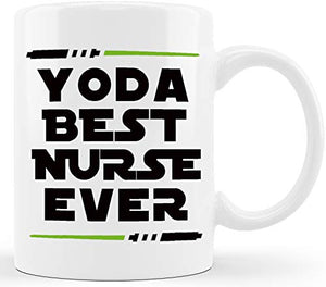 Yo Da Best Nurse Funny Gifts Gift Ideas for | Ceramic Coffee Mug | 11 OZ