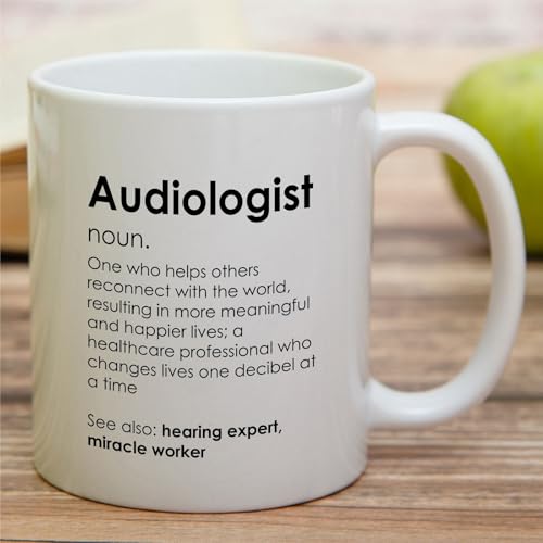 Funny Audiologist Hearing Expert or Humorous | Ceramic Coffee Mug | 11 OZ