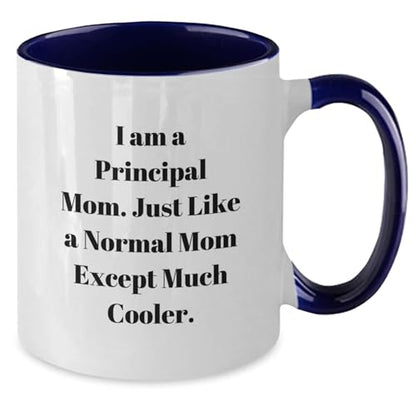 Funny Principal Mom Gifts for Her I Am A Two | Ceramic Coffee Mug | 11 OZ
