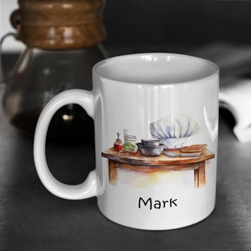 Personalized A Chef In His Kitchen | Customised Coffee Mug | 11 OZ