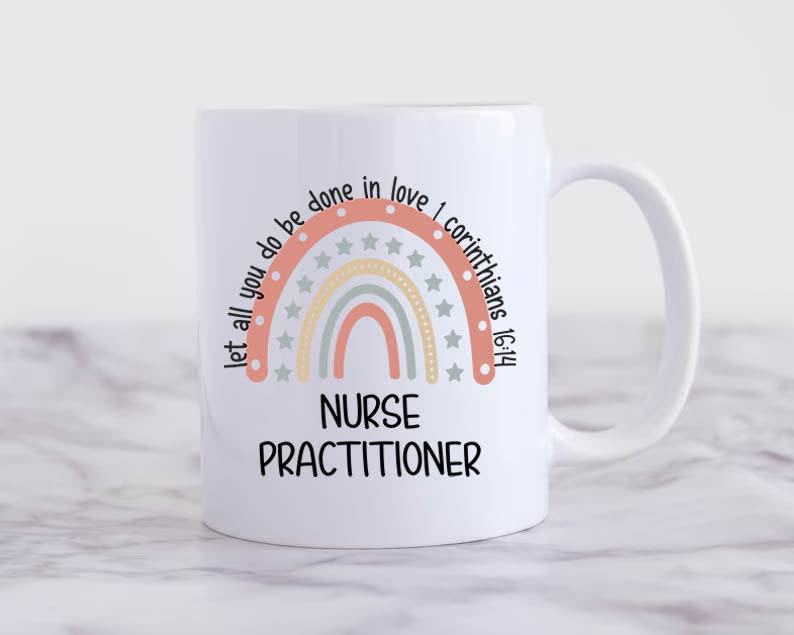 NP Nurse Practitioner Graduation Gift Gifts | Ceramic Coffee Mug | 11 OZ