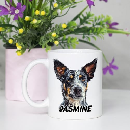 Personalized Heeler Awesome Customized Name | Customised Coffee Mug | 11 OZ