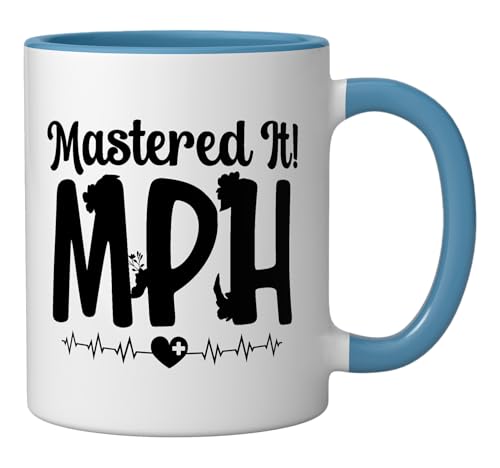 Mastered It MPH Graduate Master Of Public | Ceramic Coffee Mug | 11 OZ
