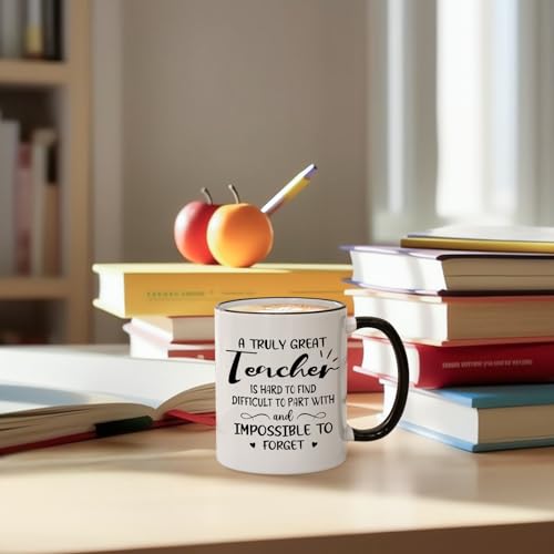 YHRJWN Teacher Appreciation Gifts for Women | Ceramic Coffee Mug | 11 OZ