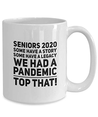 Quarantine Graduation Seniors 2020 We Funny | Ceramic Coffee Mug | 11 OZ