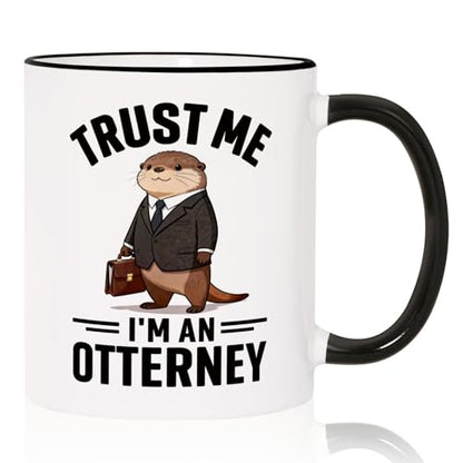 Shqiueos Funny Lawyer Gifts for Women Men | Ceramic Coffee Mug | 11 OZ