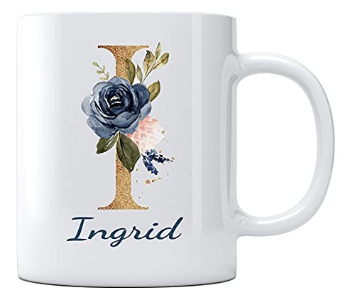 Happy Mothers Day with Name Ingrid Best Gifts | Ceramic Coffee Mug | 11 OZ