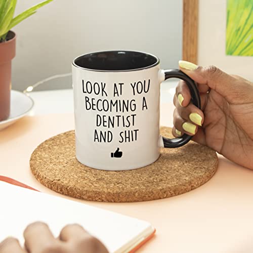 Dental School Student Hygiene Graduation | Ceramic Coffee Mug | 11 OZ