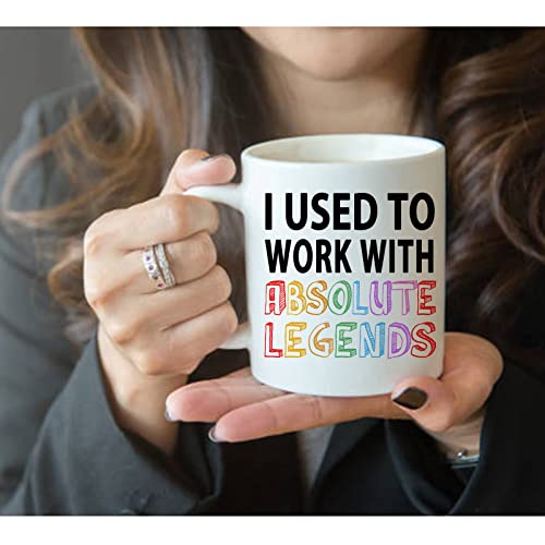 I Used To Work With Absolute Legend Coworker | Ceramic Coffee Mug | 11 OZ