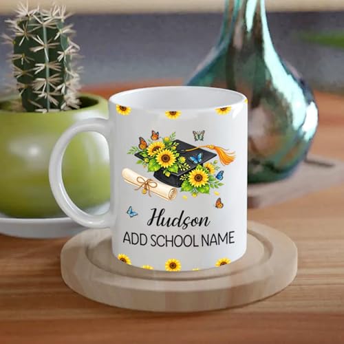 Custom Mastered It Class of 2026 with Name | Customised Coffee Mug | 11 OZ
