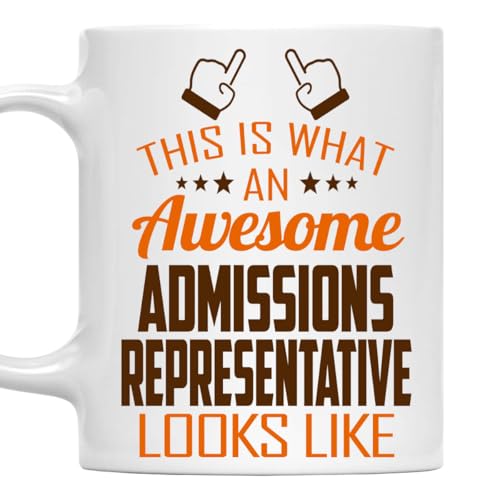 Awesome Admissions Representative This Is What | Ceramic Coffee Mug | 11 OZ
