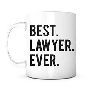 Bst Attorney Ever Law Lawyer Gift Birthday | Ceramic Coffee Mug | 11 OZ