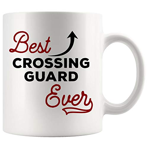 Crossing Guard Best Ever Worlds Awesome School | Ceramic Coffee Mug | 11 OZ